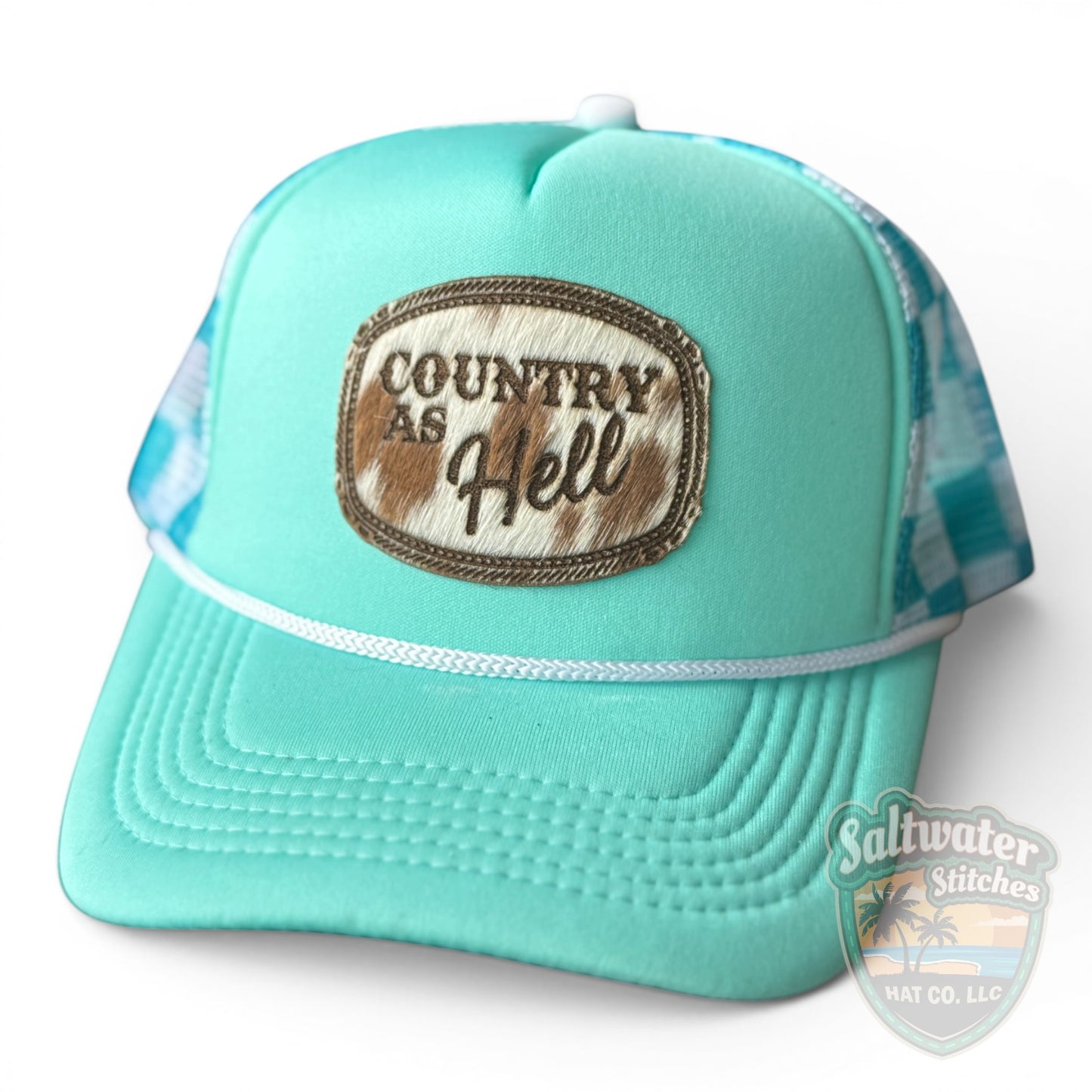 Country As Hell Foam Trucker Hat