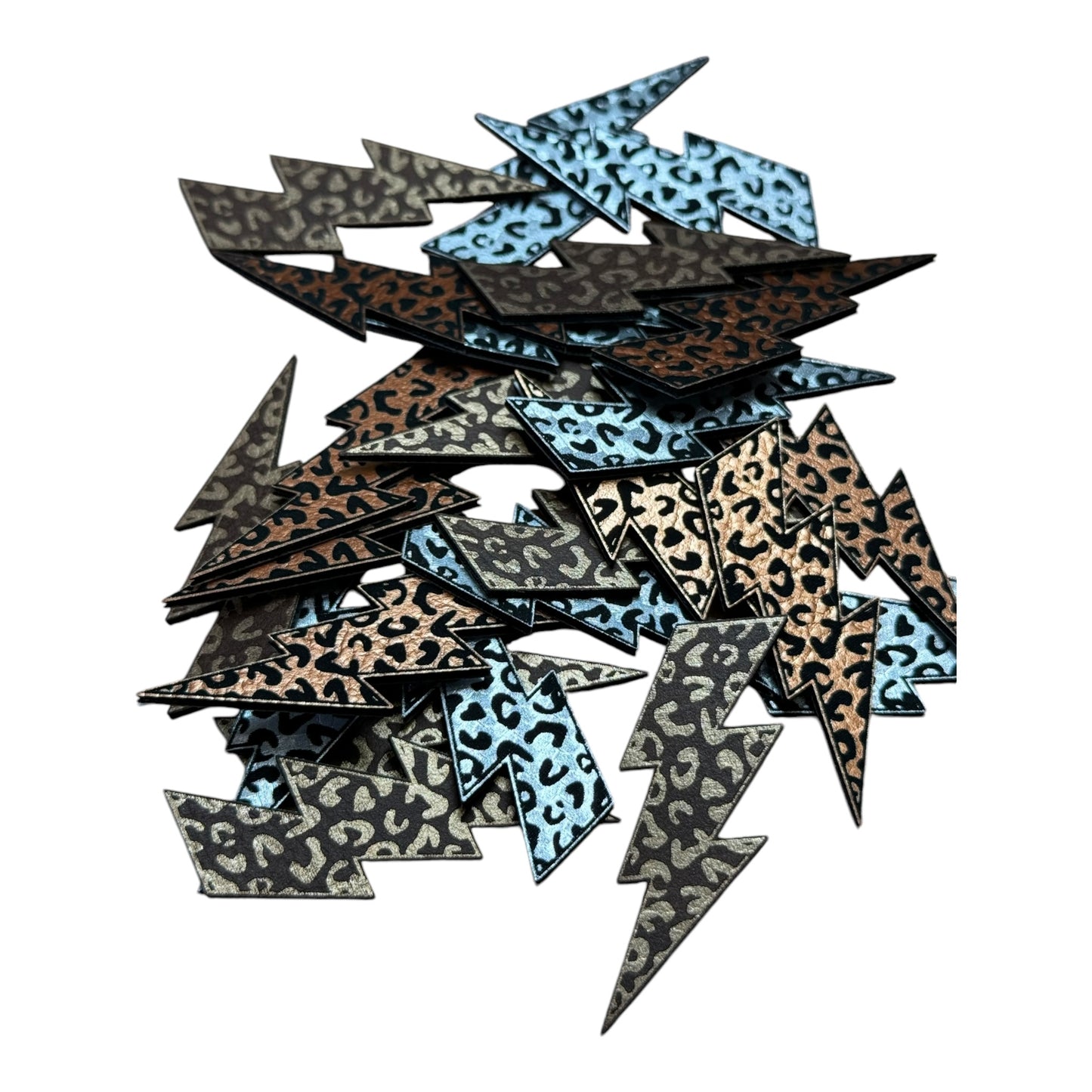 Leopard print lightning bolt bundle