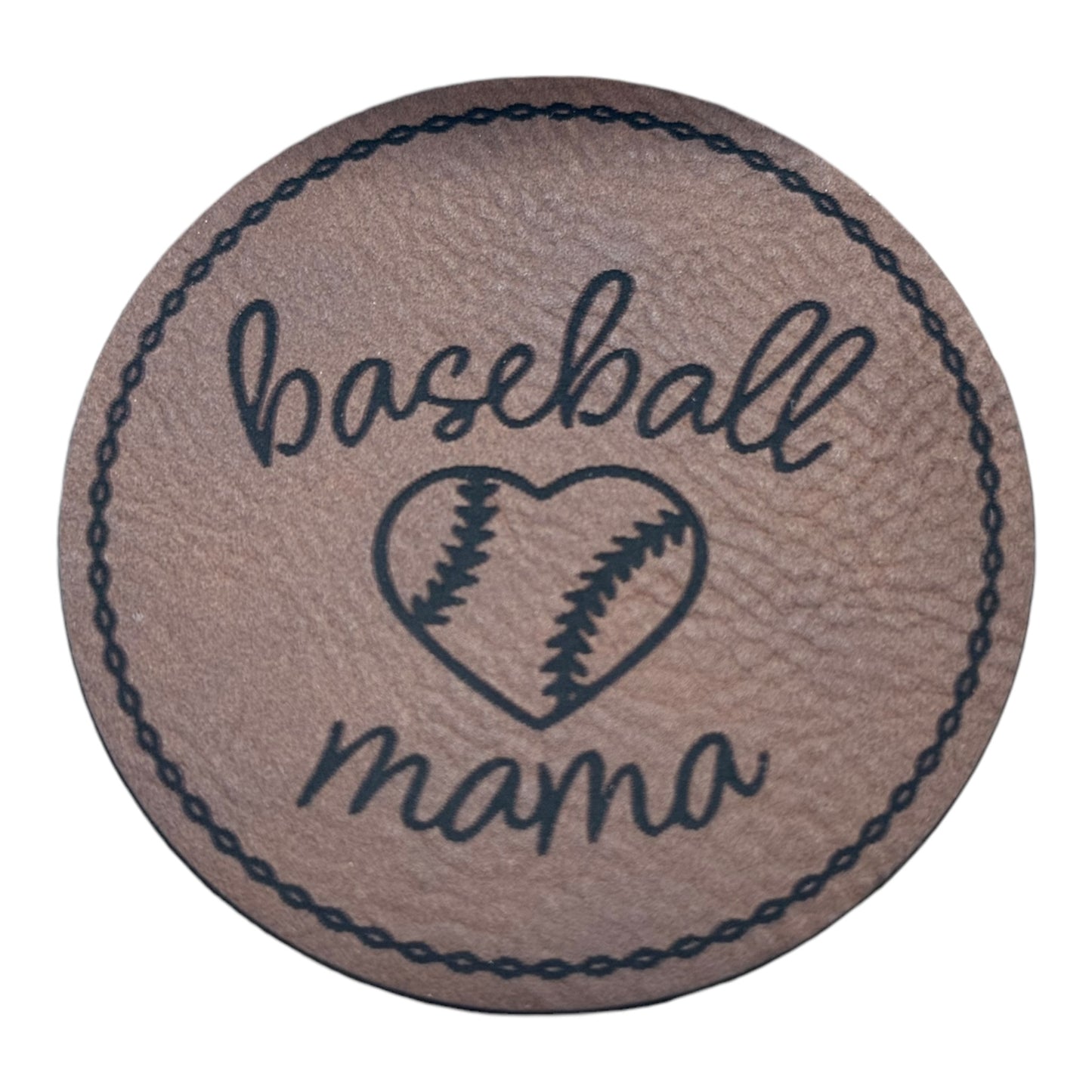 Baseball Mama- dark brown