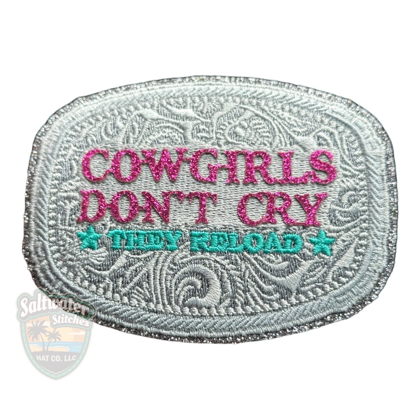 Cowgirls Don’t Cry Embroidered