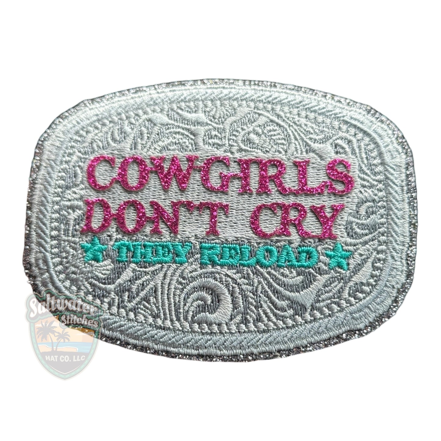 Cowgirls Don’t Cry Embroidered