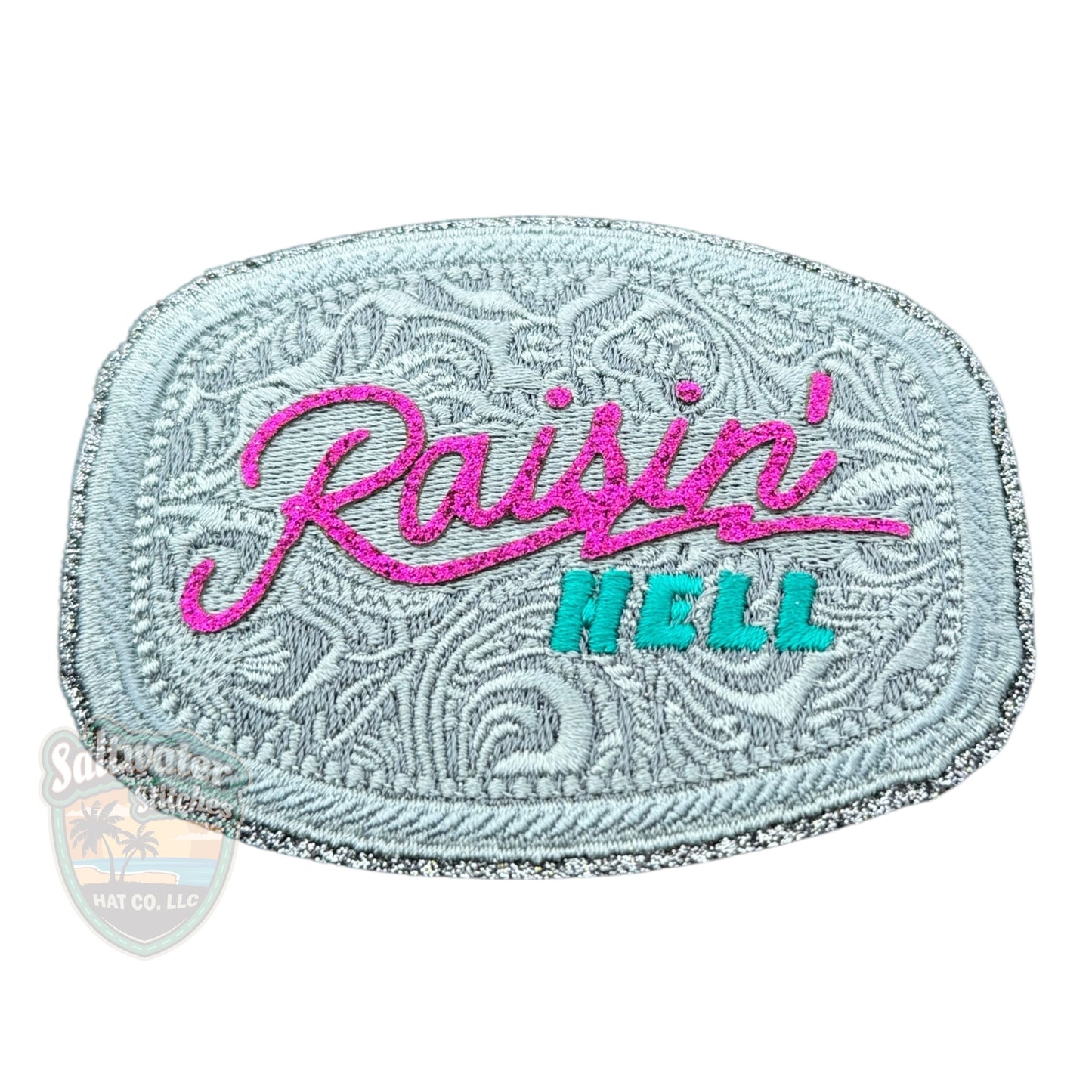 Raisin Hell Embroidered