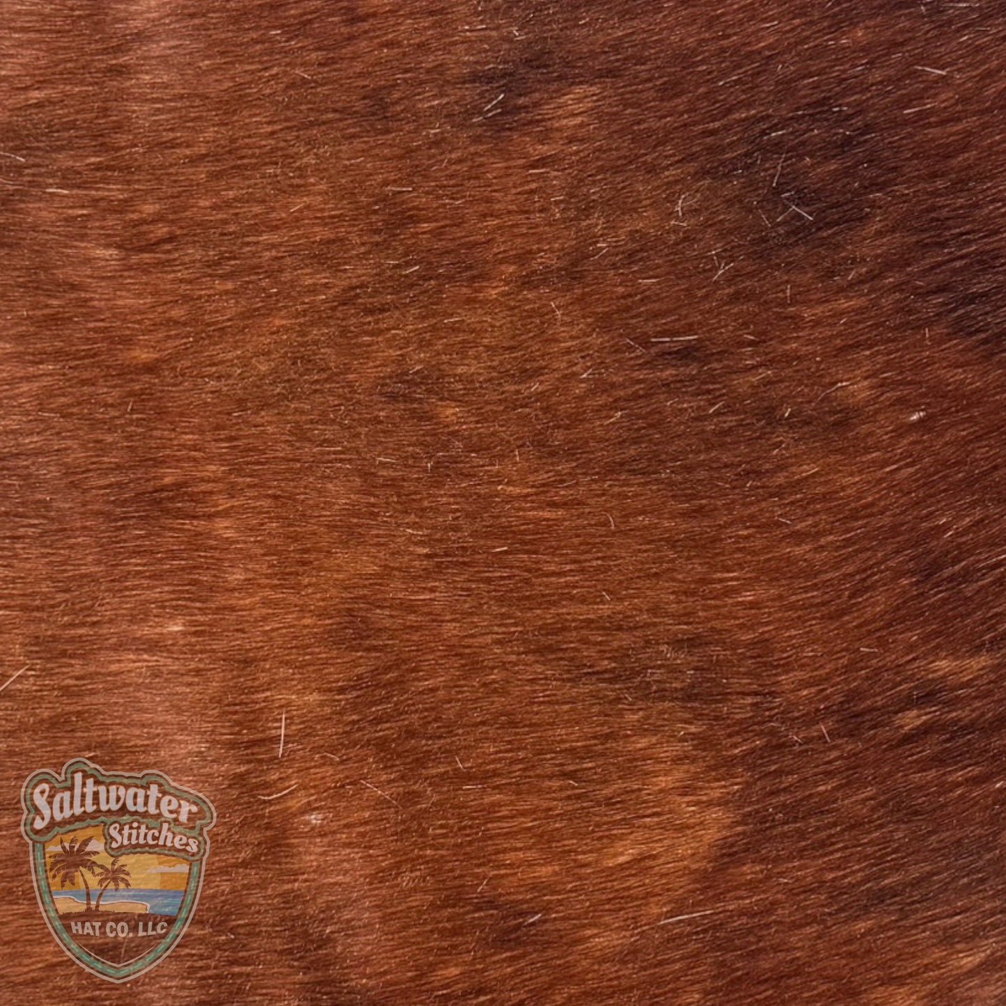 Brown Cowhide Panel