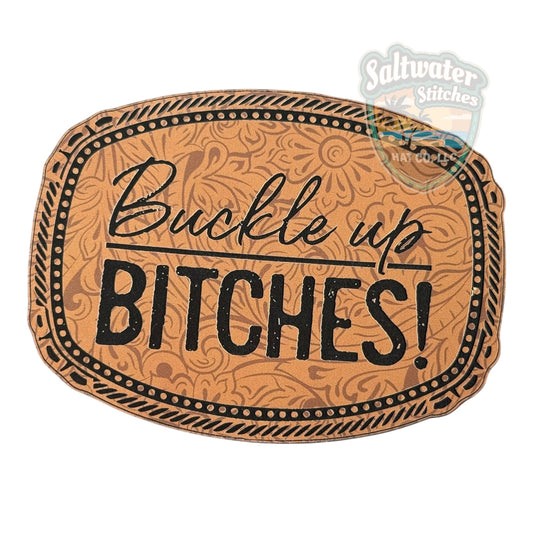 Tooled Western Buckles