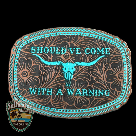 Should’ve come with a warning acrylic