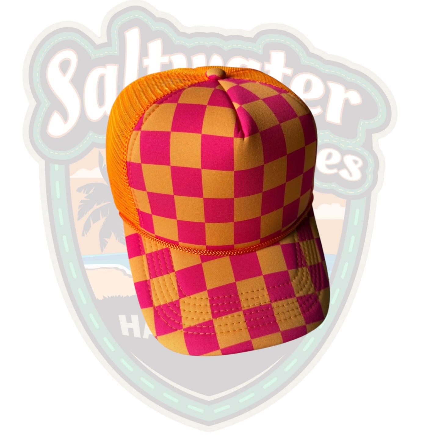 Front Checkered Hats