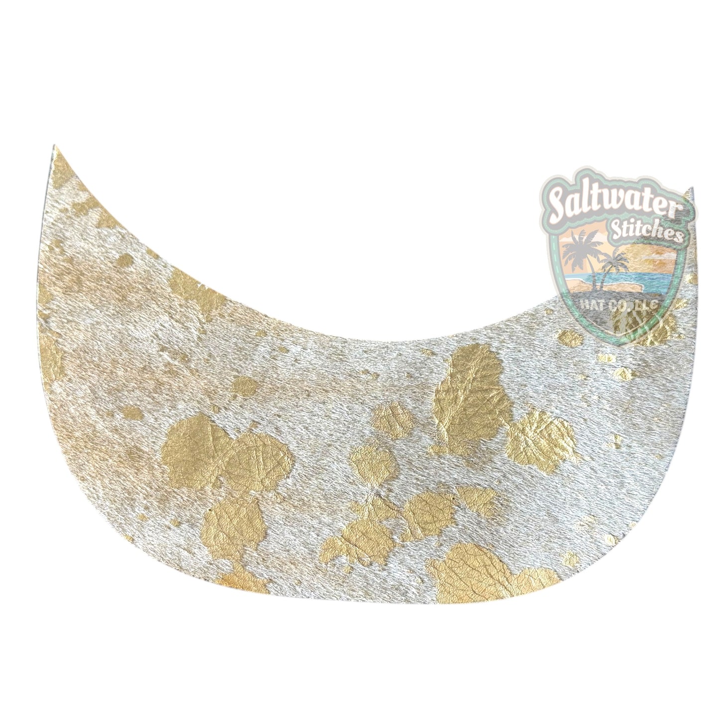 GOLD Cowhide Brims