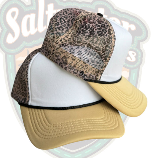 Cheetah print with khaki