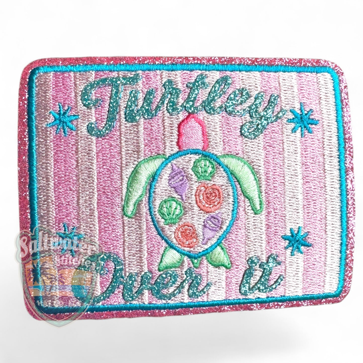 Turtley Over It Embroidered Hat Patch | Limited Batch