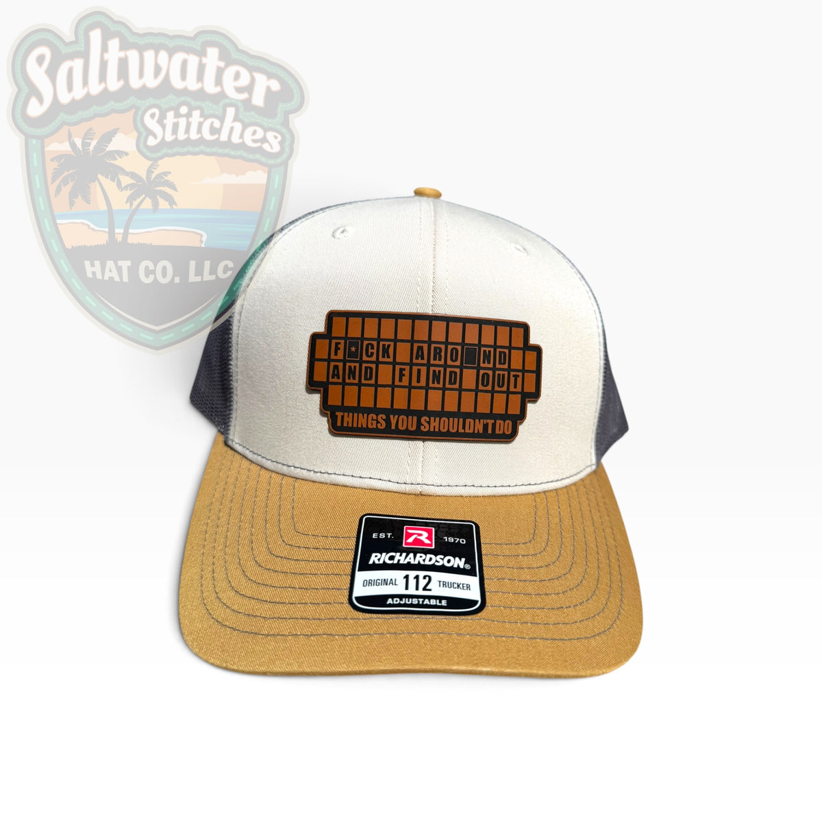 FAFO “Things You Shouldn’t Do” Richardson 112 Trucker Hat