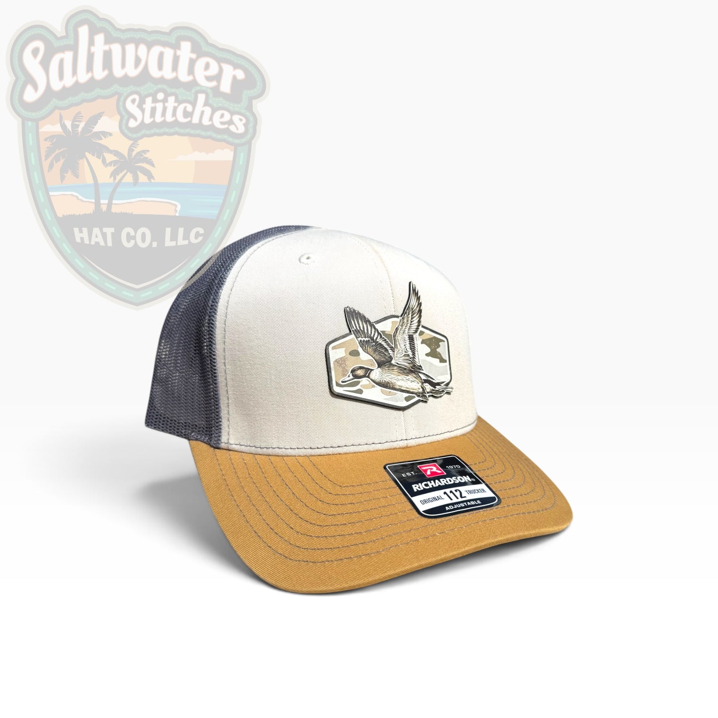 Camo Duck Hunting Richardson 112 Trucker Hat