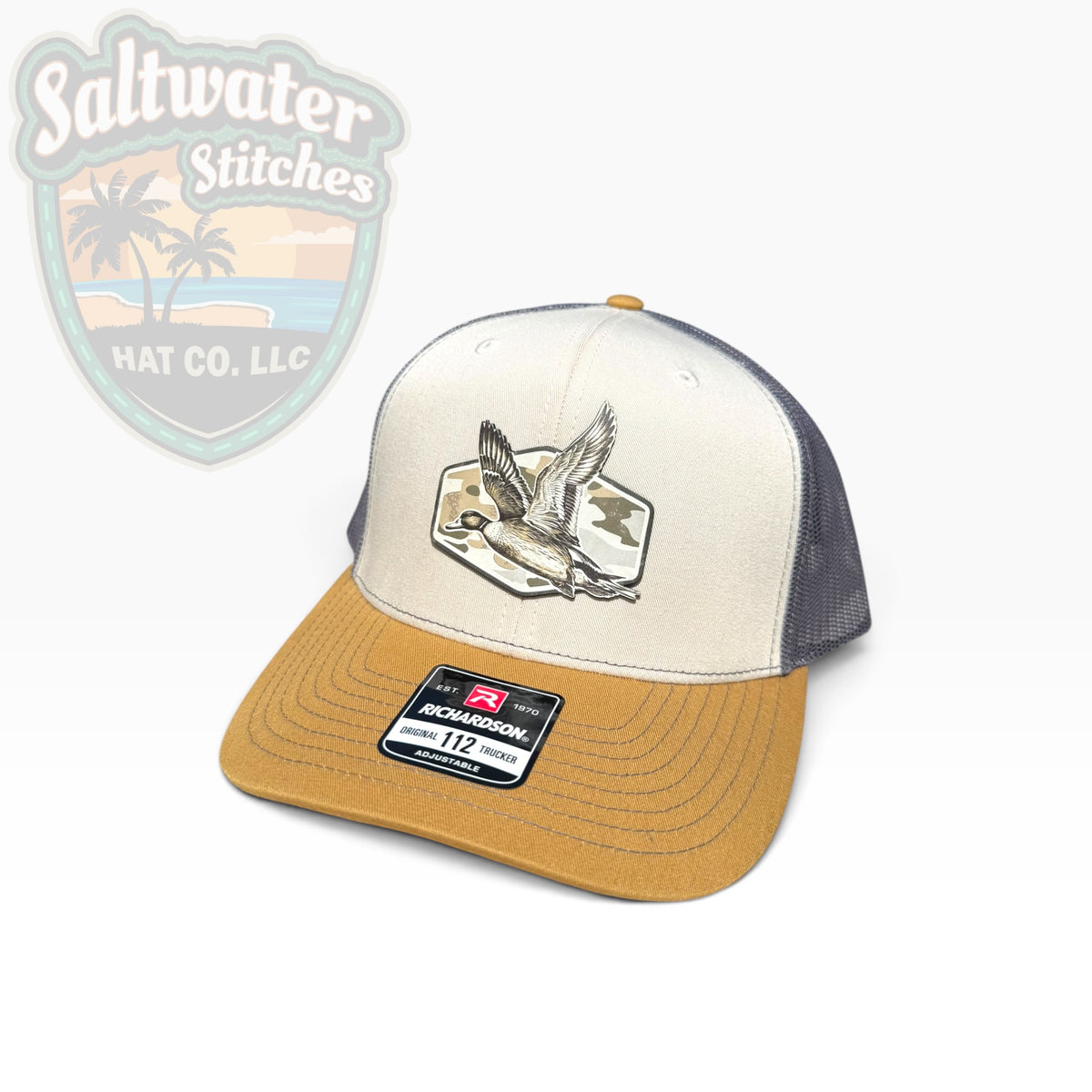 Camo Duck Hunting Richardson 112 Trucker Hat