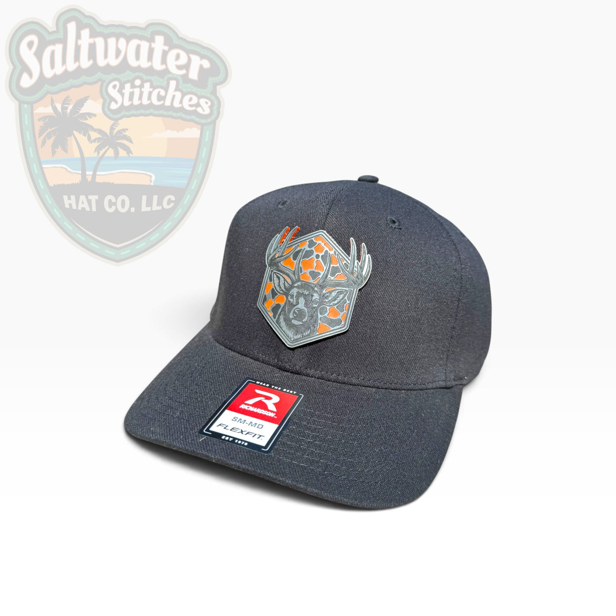 Blaze Orange Deer Hunting Richardson Flexfit Hat