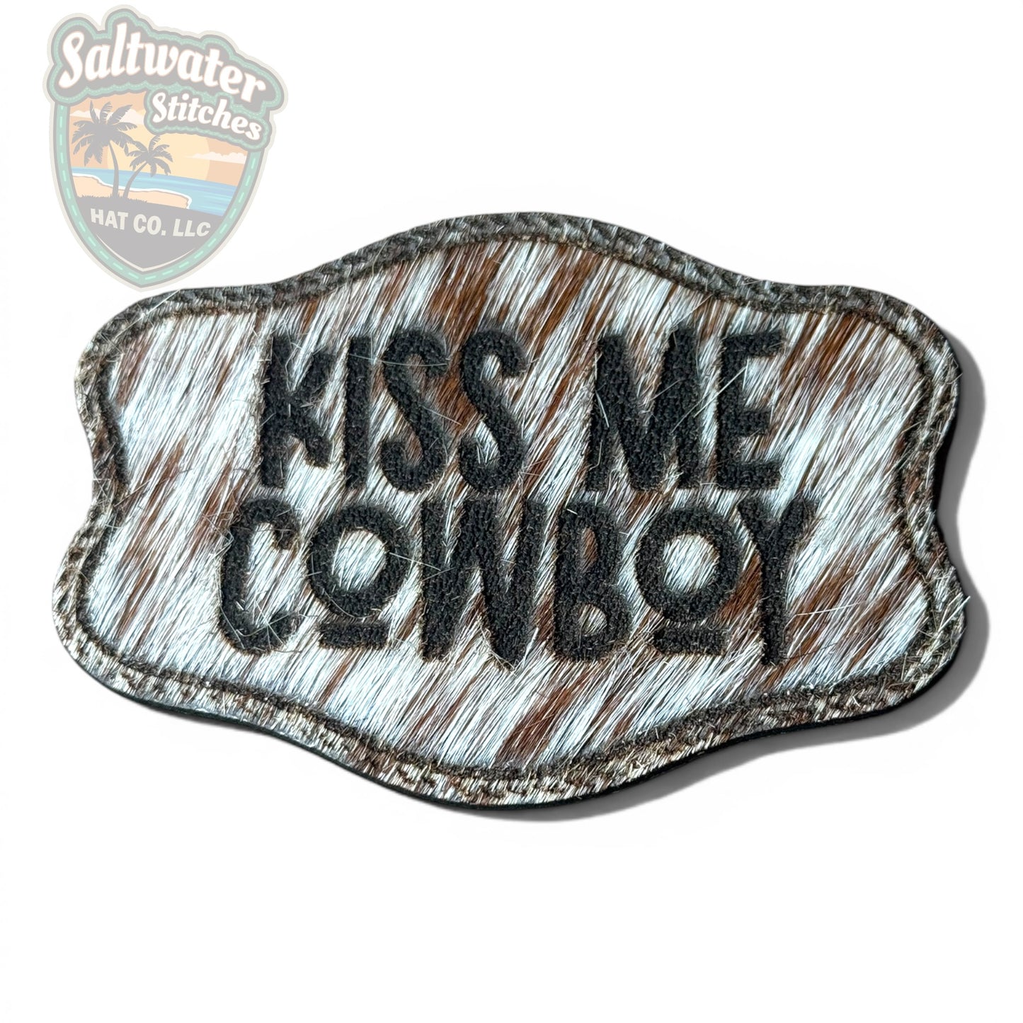 Kiss Me Cowboy Buckle