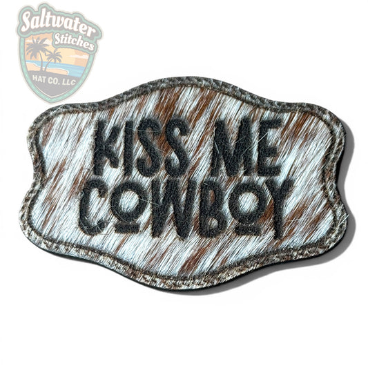 Kiss Me Cowboy Buckle