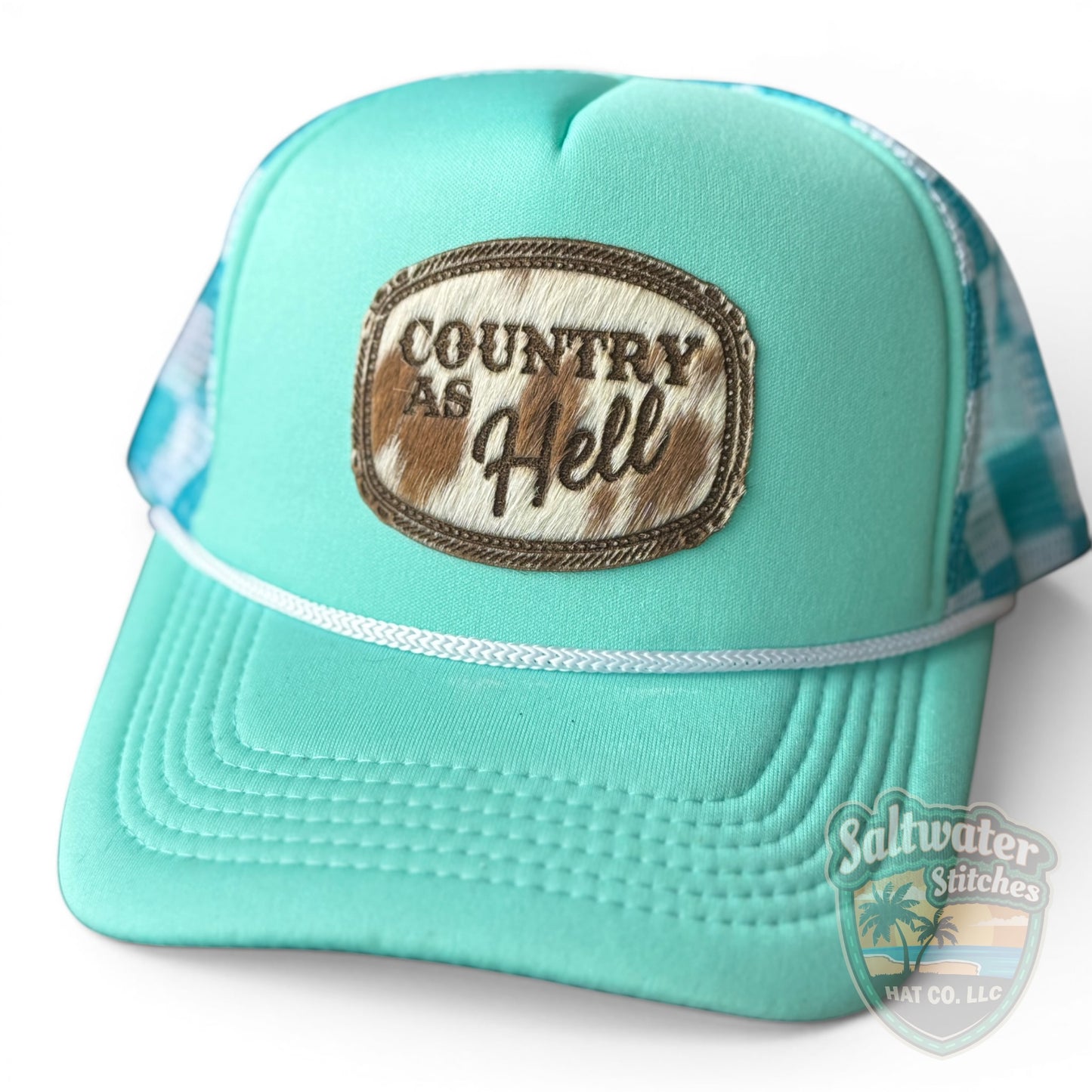 Country As Hell Foam Trucker Hat