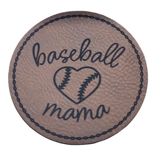 Baseball Mama- dark brown