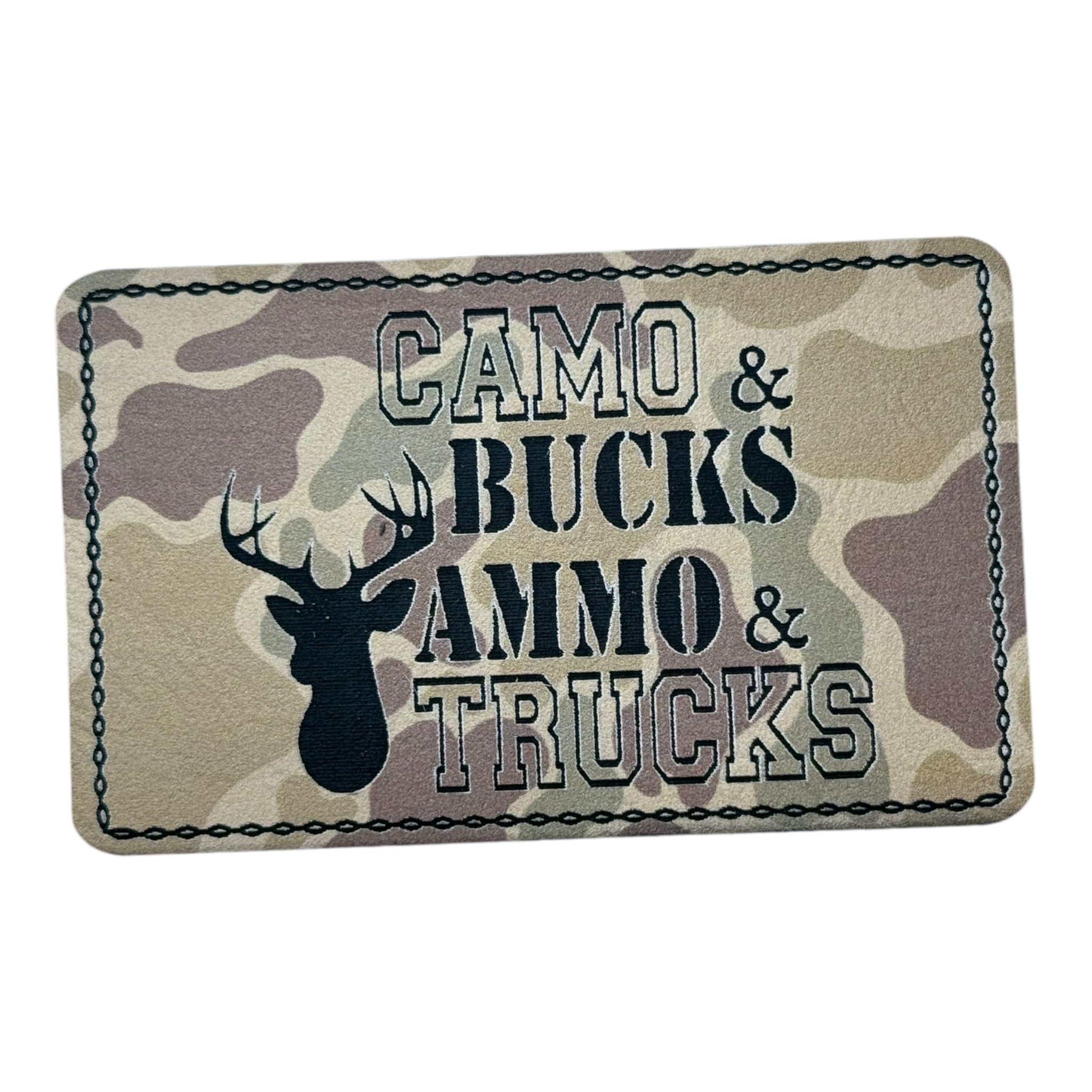 Camo Bucks Ammo and Trucks – Saltwater Stitches Hat Company LLC