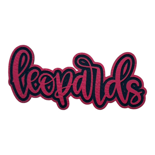 Leopards cursive