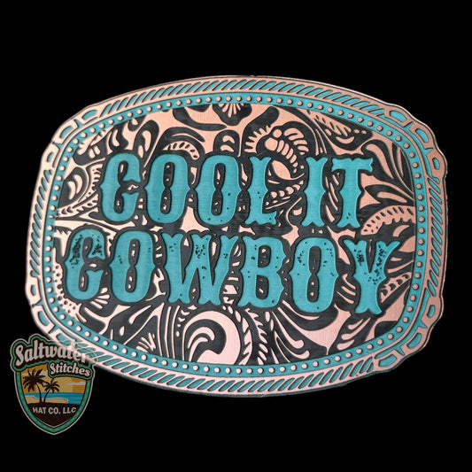 Cool It Cowboy acrylic